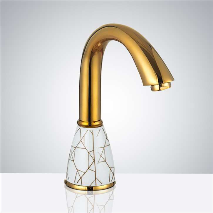 Fontana Commercial Gold Automatic Sensor Hands Free Faucet