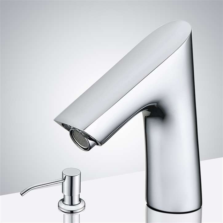 Fontana Commercial Chrome Touchless Automatic Sensor Faucet