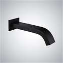 Fontana Commercial Automatic Wall Mount Matte Black Sensor Bathroom Faucet