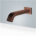 Fontana Commercial Automatic Wall Mount Light Oil Rubbed Bronze Sensor Bathroom Faucet