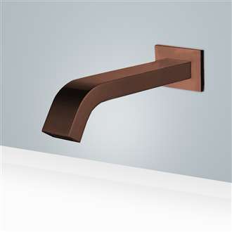 Fontana Commercial Automatic Wall Mount Light Oil Rubbed Bronze Sensor Bathroom Faucet