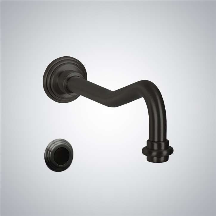 Fontana Nanterre Matte Black Wall Mounted Automatic Faucet