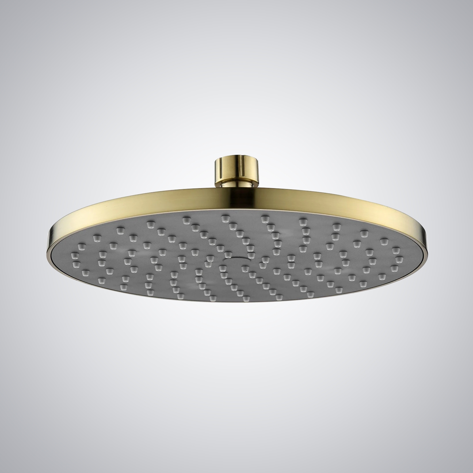 Fontana Spiritus Brushed Gold Finish Rain Fall Showerhead