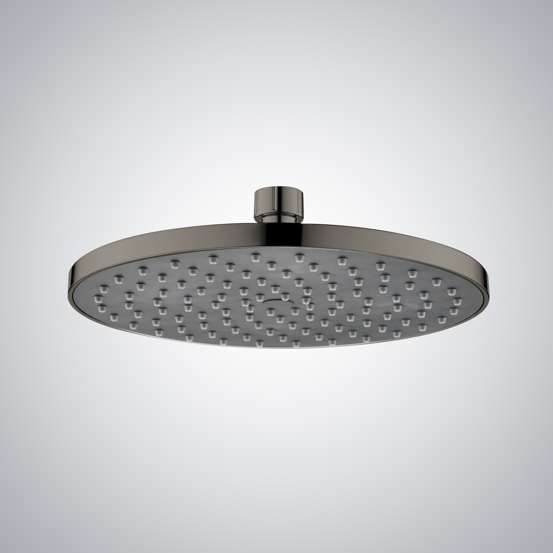 Fontana Spiritus Gun Metal Gray Finish Rain Fall Showerhead