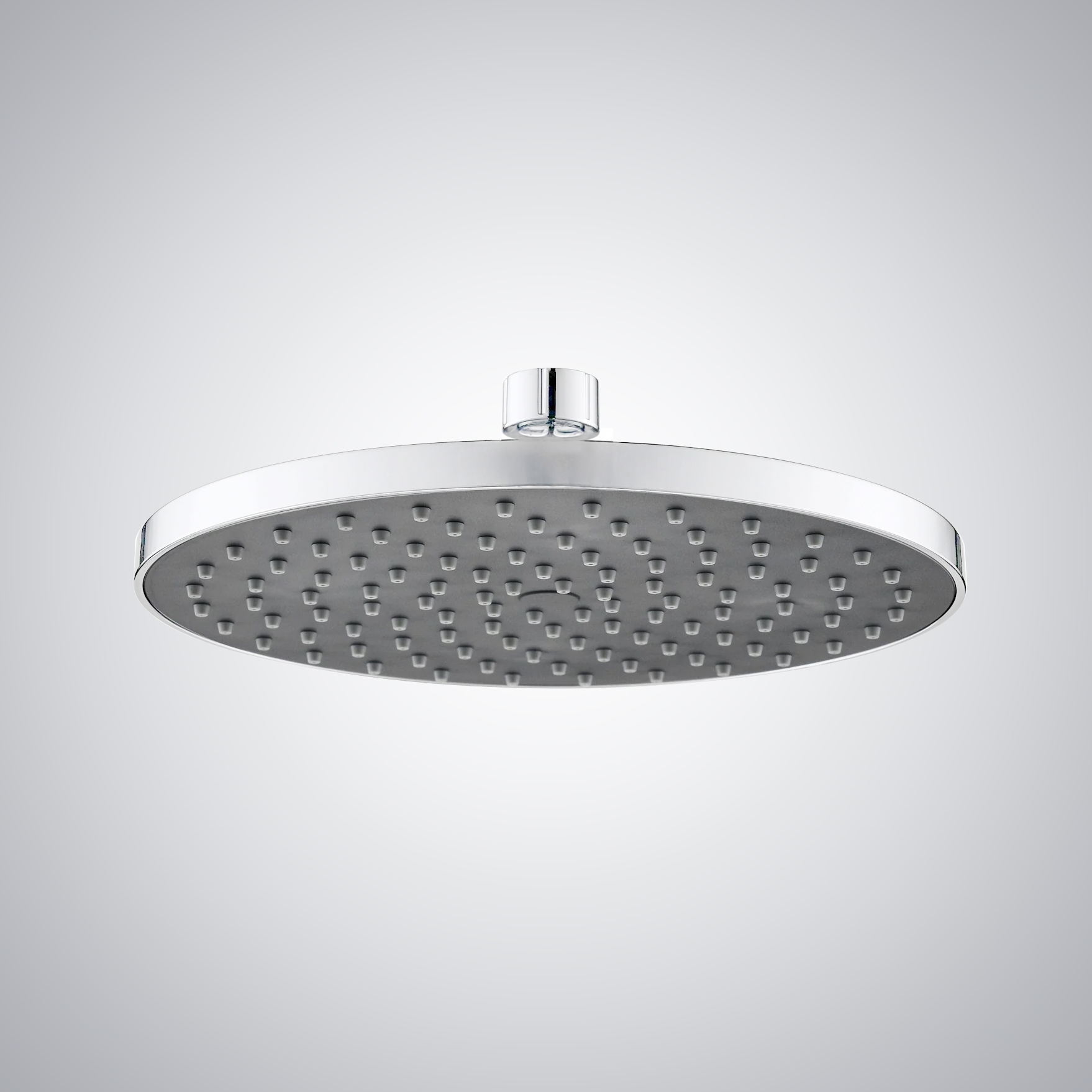 Fontana Spiritus Matte White Finish Rain Fall Showerhead