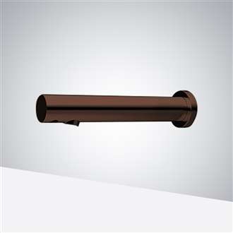 Fontana Cholet Commercial Wall Mount Sensor Faucet Oil Rubbed Bronze Finish