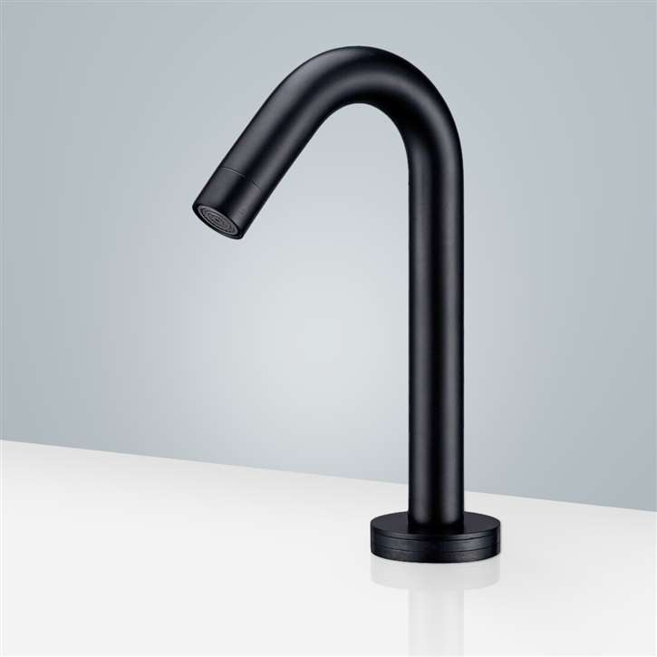 Fontana Geneva Deck Mounted Smart Touch Sensor Faucet Dark Oil Rubbed Bronze Finish