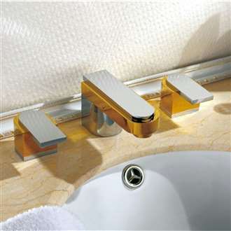 Solerno Posh Quality Dual Handle Bathroom Faucet