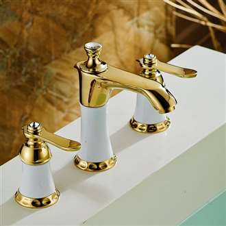 Pas-de-Calais Dual Handle Widespread Bathroom Sink Faucet