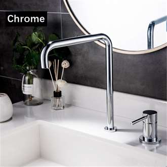 Fontana Lyon Chrome Finish Hot and Cold Kitchen Faucet