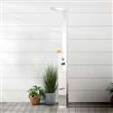 Fontana Silver Stainless Steel Outdoor Shower Column Panel