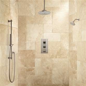 Fontana Couple Dual Showering System with Slidebar