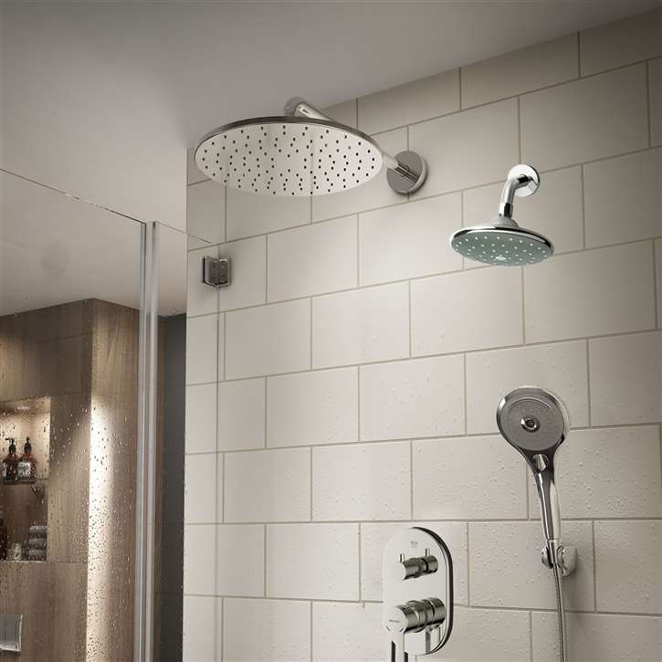 Fontana Couple Showering Dual Showers System with Handshower