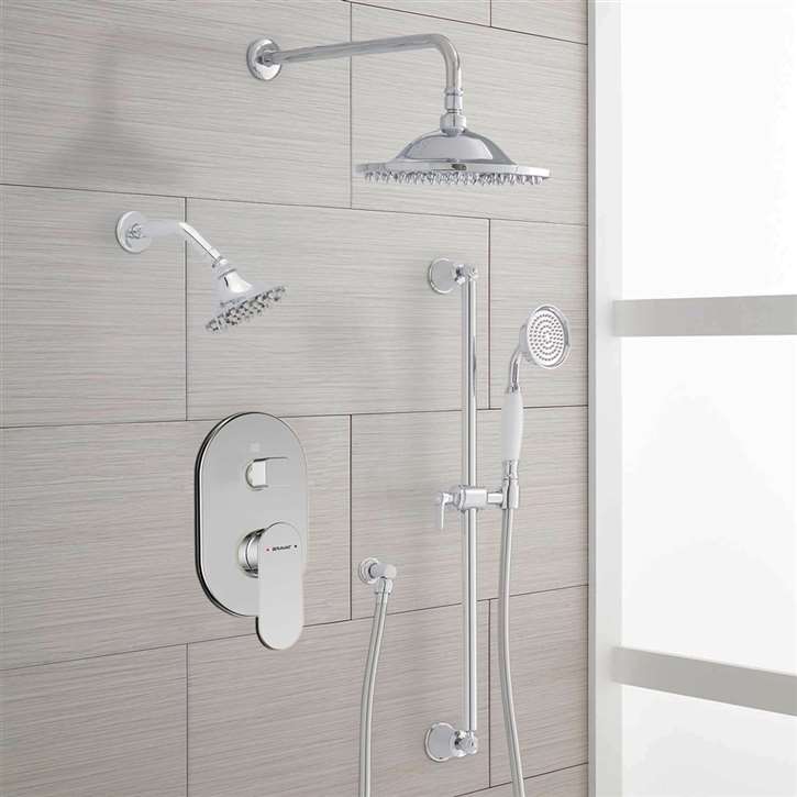 Fontana Couple Showering Dual Showers System with Handshower