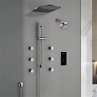 Fontana Jacou Digital Dual Rain Showerhead