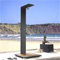 Fontana Toulouse High Quality UV Resistant and Waterproof Wooden Outside Shower