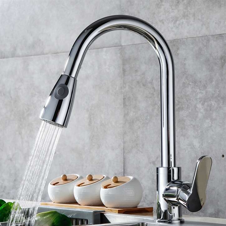 push sink faucet