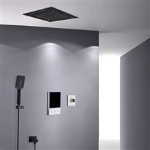 Fontana Sella 12-inch Ceiling Mounted Bathroom Shower System