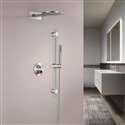 Fontana Colombes Brushed Nickel 22" Luxury Shower Set