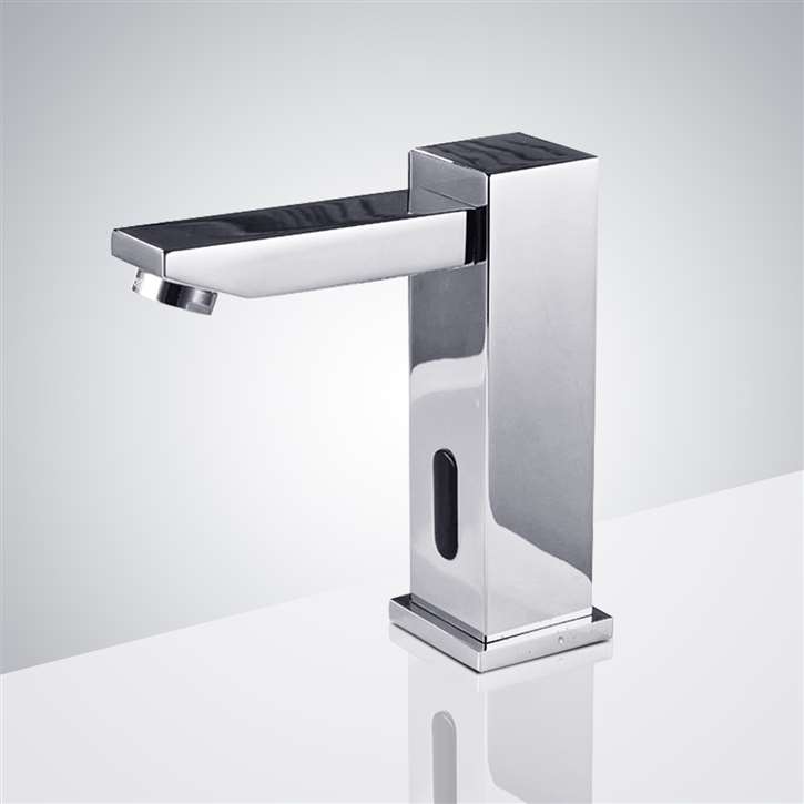 Fontana Verona Cold & Hot Chrome Finish Touchless Bathroom Faucet