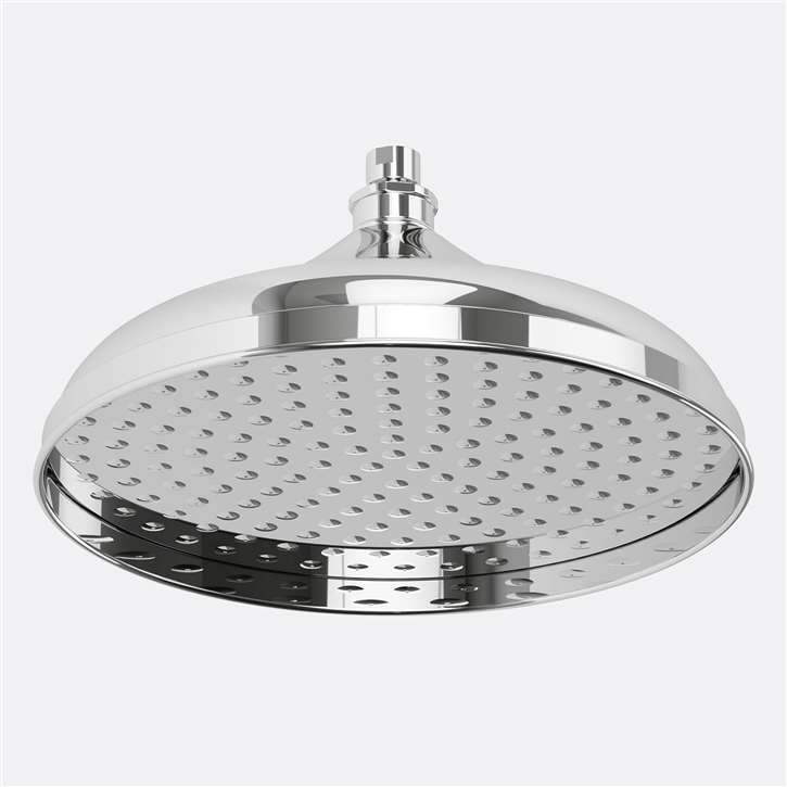 Fontana Barletta Polished Chrome Rain Shower Head