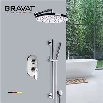 FontanaShowers Chrome Rainfall Shower Set