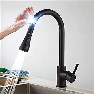 Kitchen Touch Sensor Faucet with Pull Out Sprayer