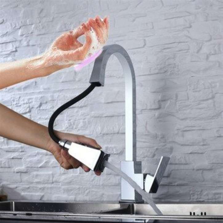 Kitchen Sink Faucet with Pull Out Sprayer