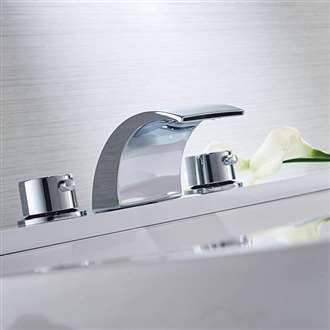 Fernie Deck Mount LED Water Fall Bathroom Sink Faucet || Fernie Water Quality