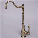 Tuscany Antique Bronze Deck Mount Bathroom Faucet