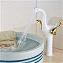 Palazzo Swan Deck Mounted Bathroom Faucet