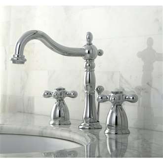 Veneto Widespread Polished Chrome Lavatory Faucet