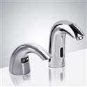 Fontana Freestanding Commercial Motion  Sensor Faucet And Automatic Soap Dispenser