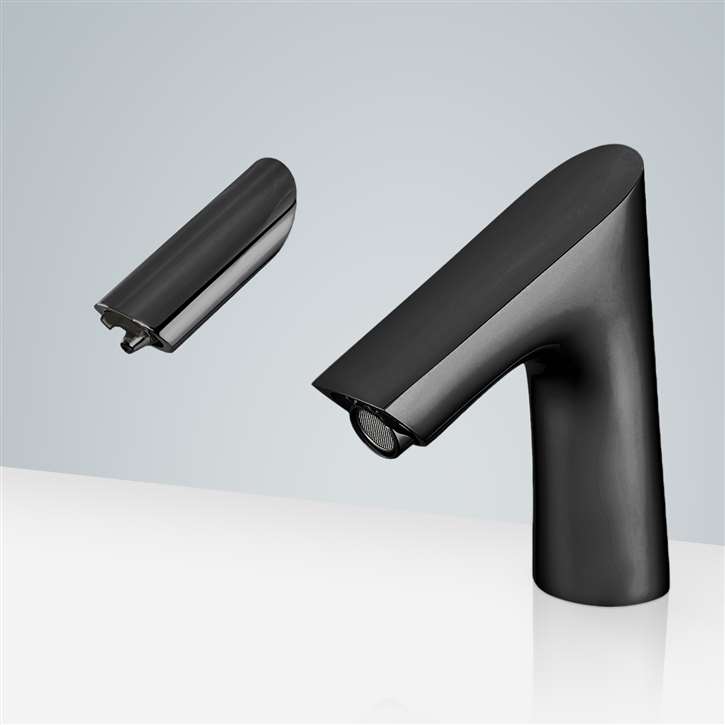 Fontana Verona Motion Sensor Faucet & Automatic Soap Dispenser for Restrooms in Dark Oil Rubbed Finish