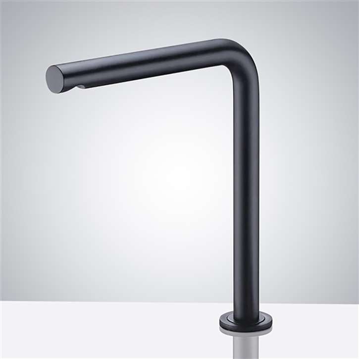 Upscale semipublic spaces, touchless sensor faucets