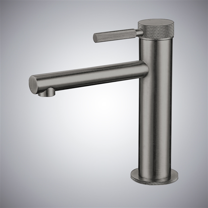 Fontana Torre Gun Metal Gray Bathroom Faucet