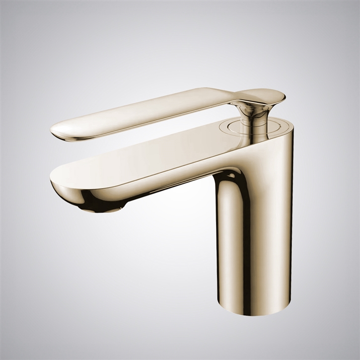 Fontana Albizzate Champagne Finish Basin Faucet