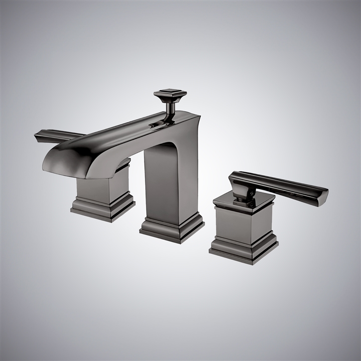 Fontana Fosses Gun Metal Gray Basin Faucet