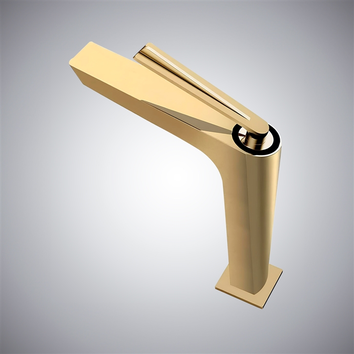 Fontana Waziers Brushed Gold Bathroom Faucet