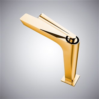 Fontana Waziers Gold Tall Bathroom Faucet