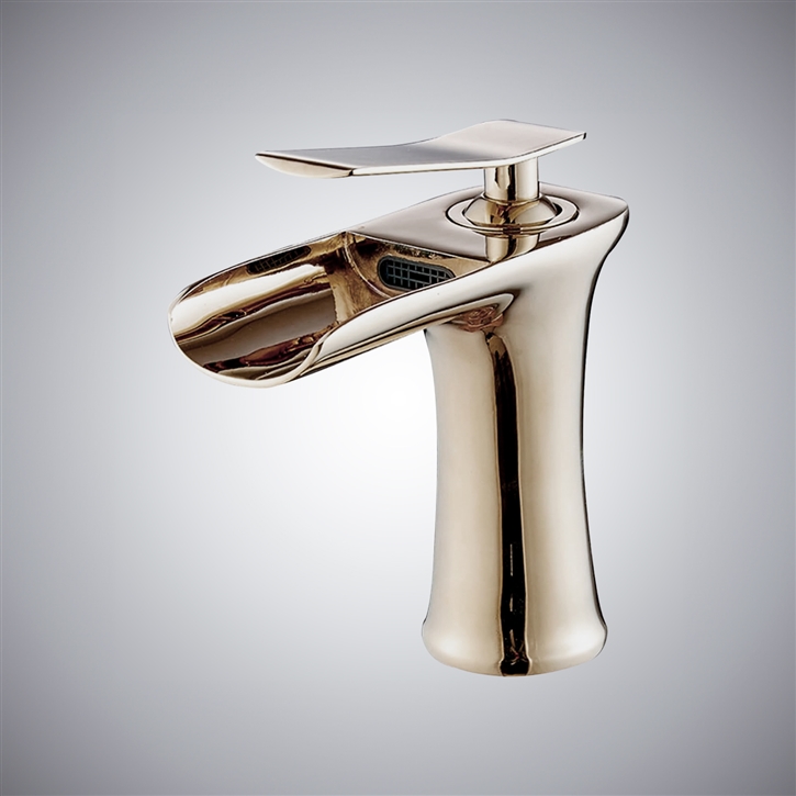 Fontana Perenchies Champagne Bathroom Faucet