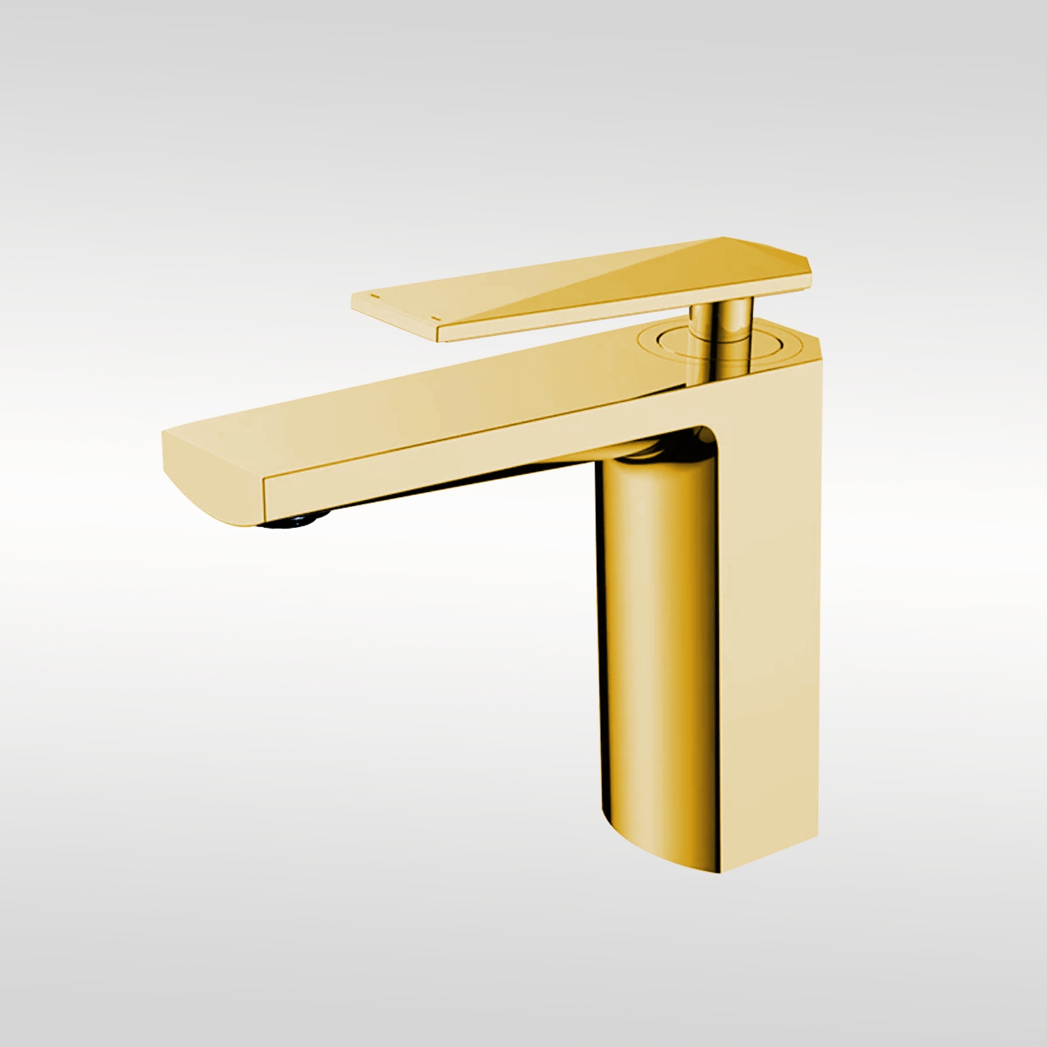 Fontana Orsay Gold Single Handle Bathroom Faucet