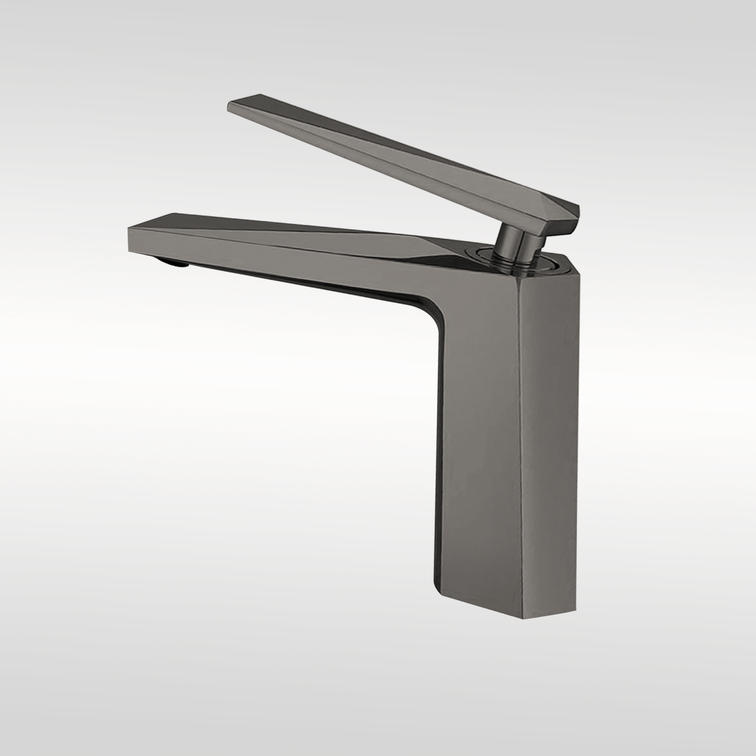 Fontana Orsay Gun Metal Gray Single Handle Bathroom Faucet