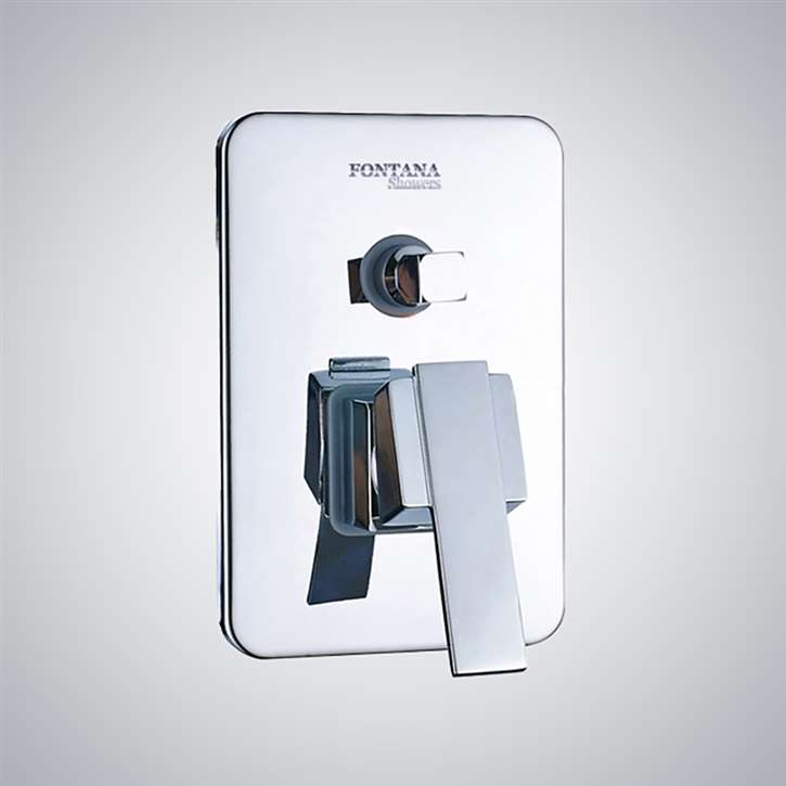 Fontana  2 Way Wall Mounted Chrome Finish Shower Mixer Valve Type C