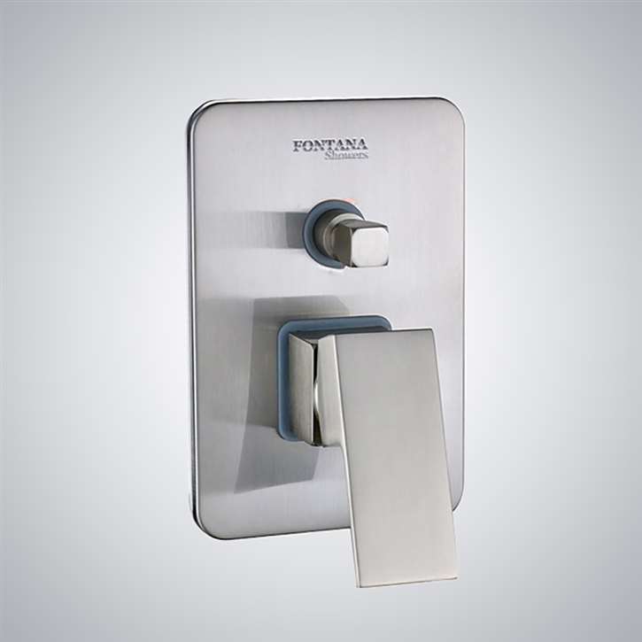 Fontana  Brushed Nickel 2 Way Shower Mixer Valve Type A