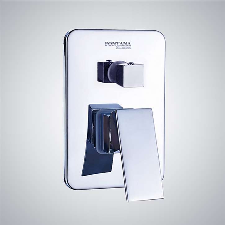 Fontana Chrome Finish 3 Way Wall Mounted Shower Mixer Valve Type A