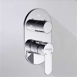 Fontana Concealed 2 Way Shower Mixer Valve In Chrome