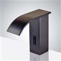 Fontana Matte Black Automatic Sensor Bathroom Faucet