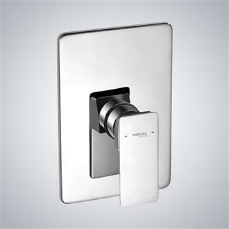 Chrome Finish Wall Mounted Shower Valve Mixer Concealed