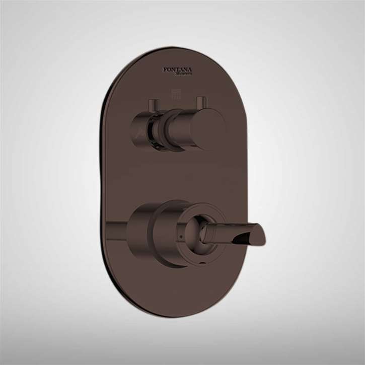 Fontana Oil Rubbed Bronze Shower Mixer Wall Mounted